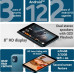 Nokia T10 Android 12 Tablet with 8 Inches Hd Display, 8Mp Rear Camera, Ai Face Unlock, All-Day Battery, WiFi + 4G Volte | 4 + 64Gb, Blue